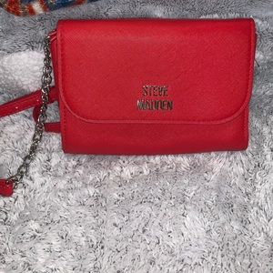 Red Steve Madden Crossbody